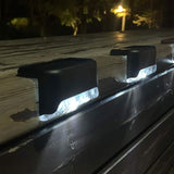16 Pack Solar Deck Lights,The LED Lights for Outdoor, Waterproof Solar LED Lights for Deck, Step, Railing, Wall | Lumora