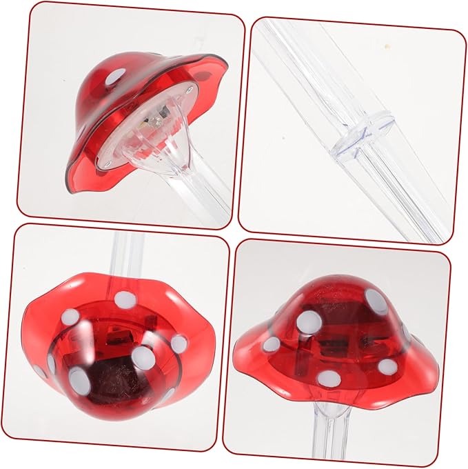 6pcs Solar Pathway Lights Mushroom Night Lights Outdoor Garden Decorative Landscape | Lumora