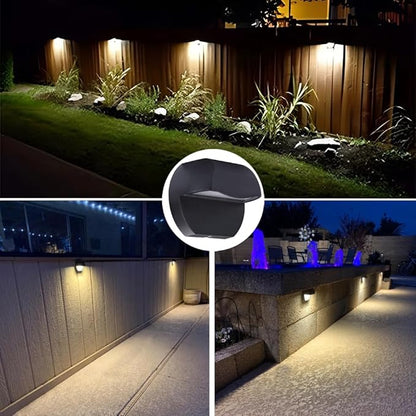 Arrownine Landscape Lighting Cast Aluminum 2.5W Deck LED Lights Low Voltage 12V Outdoor Step Light,Post Stair Fence Lighting Warm White Water Resistant IP65 Black Finish 1-Pack