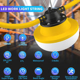 New Upgrade 50FT Construction String Lights LED Industrial Grade Best for Construction Sites,Renovation | Lumora