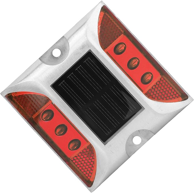 LED Solar Power Ground Marker Lights, Outdoor Driveway Road Spike Lamp, Solar - Powered LED Ground Light with 1000m | Lumora