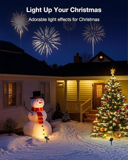 Solar Power Spotlight Outdoor Waterproof Landscape LED Accent Lighting for Yard, Tree, Plants, Walls, Path, Garden, Statues, Adjustable Brightness,Dusk to Dawn Long Lasting 6 Pack Warm White