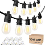 Svater Outdoor String Lights 300 FT + ST38 300 FT Patio Lights | Lumora
