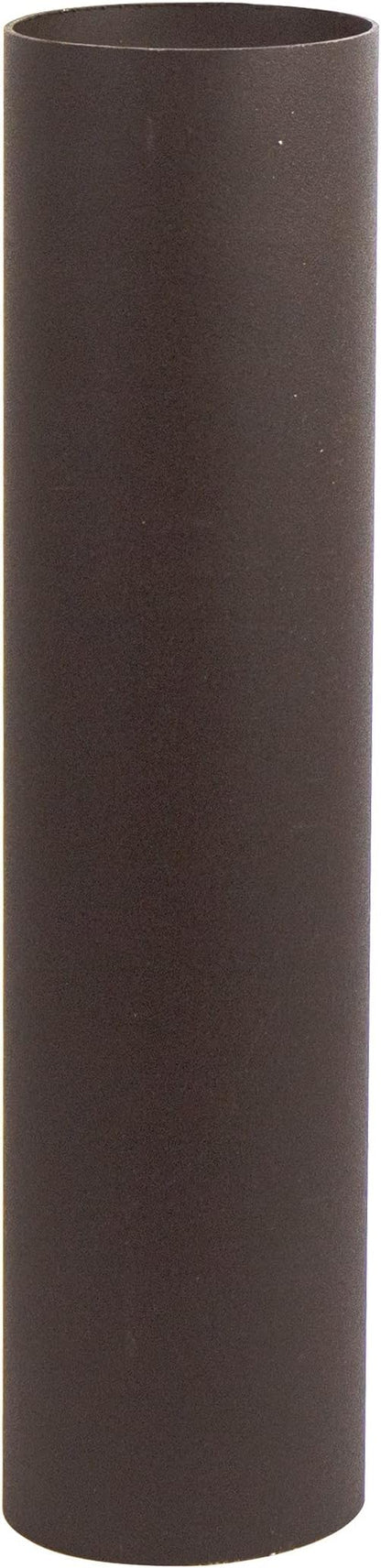 Solus 12, 24, or 36 inch Stub Post for Outdoor Lamp Fixtures – Aluminum Construction, .050" Wall Thickness – for Use with Pier Mount Surface Adapter (Sold Separately) – Made in USA (Bronze (12"))