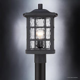 Urban Ambiance Luxury Craftsman Outdoor Post Light, Medium Size: 16.5" H x 9.5" W, with Tudor Style Elements | Lumora