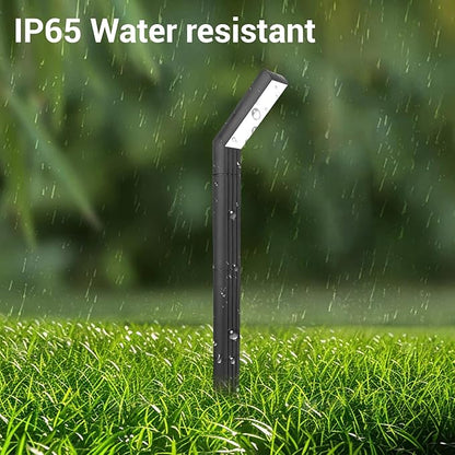 Solar Pathway Light, 90 LED Warm Light, IP65 Water Safe, 2000mAh Lithium Battery, 100cm Tall, for Outdoor Garden