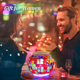 Color Changing Mosaic Solar Light Led Garden Lights，echargeable Solar Table Lights Outdoor Waterproof Solar Night | Lumora