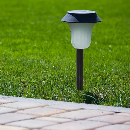5pcs Solar Powered Plastic Ground Spike Lamp, Outdoor Landscape Lighting Stakes for Solar Lights, Durable Ground Plug, 5.5 Inches Height, Ideal for Gardens and Pathways