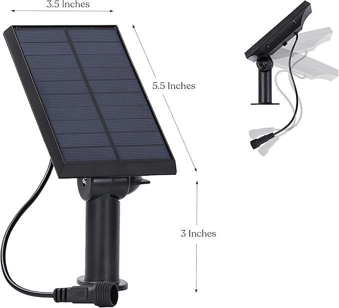 Brightech Ambience Pro Replacement Solar Panel - Compatible ONLY with Brightech 2W Solar-Powered Outdoor String | Lumora