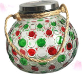 DOITOOL Solar Powered Glass Jar Led Lamp Decorative Hanging Light for Courtyard Garden and Patio Unique | Lumora