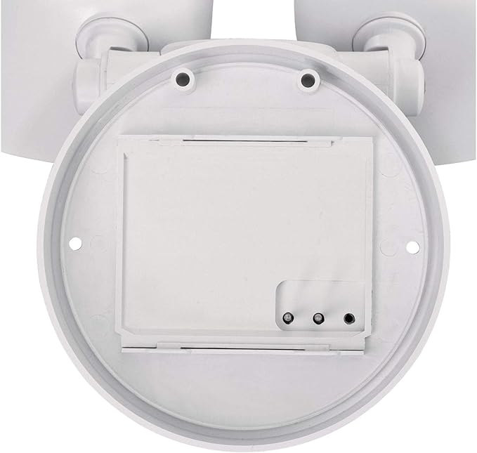 Westinghouse 6364200 Two-Light 18 Watt LED Outdoor Security Wall Light with Motion Sensor, White Finish with Acrylic Lens