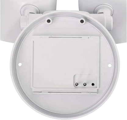 Westinghouse 6364200 Two-Light 18 Watt LED Outdoor Security Wall Light with Motion Sensor, White Finish with Acrylic Lens