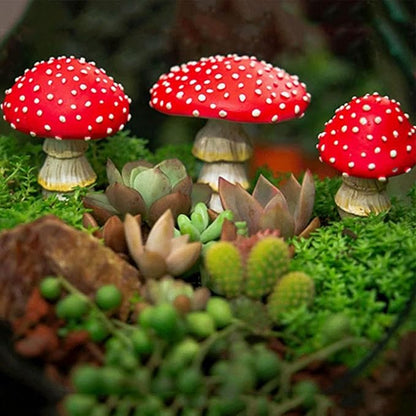 Mushroom Lights Solar Garden Decor, Solar Powered Lasting Mushrooms Stake Lightings for Garden Pathway Landscape Yard Decorations Outdoor