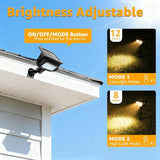 Ollny Solar Lights Outdoor Waterproof IP65，Super Bright LED 2 Lighting Modes 360° Rotation Solar Spot Lights | Lumora