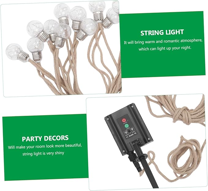 Solar Lights String Led Decorative Lights Outdoor String for Party Wedding Home Decor