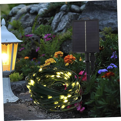 UPKOCH 4.5v Outdoor Solar Led Light Strip Cuttable String Lights for Decorative Lighting for Garden Home Shop