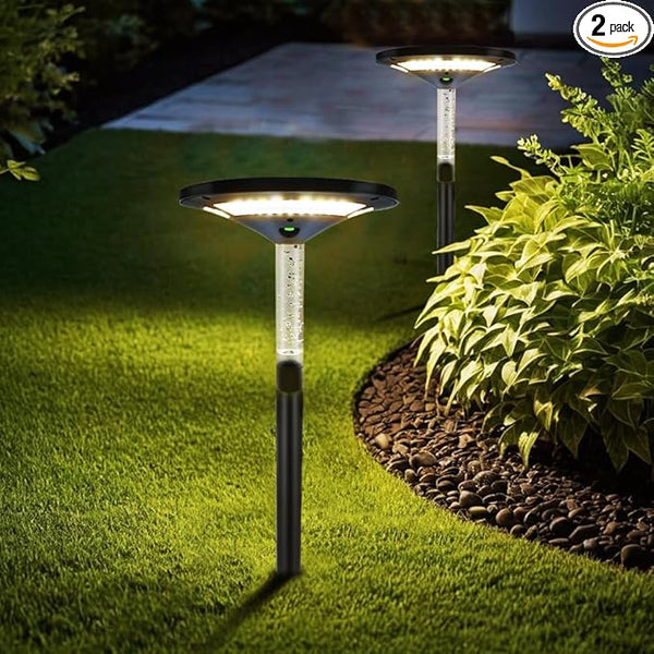 S NMT LED Garden Solar Pathway Lights，Outdoor Motion Sensor Landscape Lights for Garden Lighting, IP65 Waterproof | Lumora