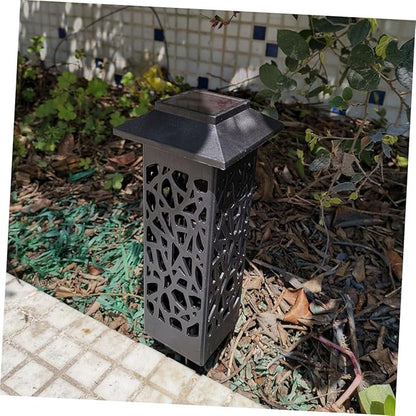 LIFKOME 6pcs Solar Garden Lights Stakes Landscape Lights Ground Easy Installation for Patio Garden Event Decor