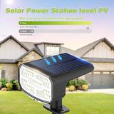 DAMINY Solar Spotlights Waterproof IP65,Auto On/Off,3000K 2 Lighting Modes Solar - Outdoor Security Flood Light | Lumora