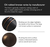 Design House Fairview Integrated LED Wall Sconce, Oil Rubbed Bronze, 180364 | Lumora