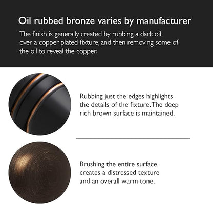 Design House Fairview Integrated LED Wall Sconce, Oil Rubbed Bronze, 180364