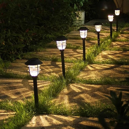 Etlegor Chinese Decor Lights, Solar Pathway Lights Waterproof Lawn Night Light for Outside/Lawn/Patio/Yard/Pathway/Walkway/Driveway Decoration ﻿ (Color : Warm Light, Size : 6PCS)