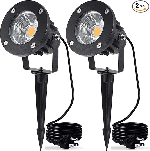 20W LED Landscape Lighting Outdoor Spotlight 120V AC Waterproof Yard Spot Lights Outdoor with Stake for Tree Flag | Lumora