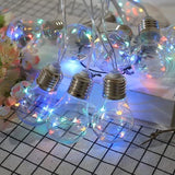 Solar String Light Outdoor Edison Vintage Plastic Hanging Waterproof String Lights for Deck Yard Tents Party Decor | Lumora