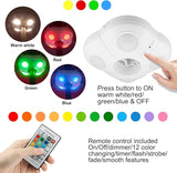LUXSWAY Color Changing Patio Umbrella Light, Battery Operated - White | Lumora