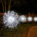 JJGoo Solar Firework Lights, 2 Pack 135 LEDs 2 Lighting Modes Solar Lights Outdoor Waterproof for Garden Patio | Lumora