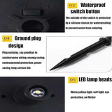 Skeleton LED Solar Light - Spooky Halloween Decoration for Garden, Yard Path, Yard Waterproof Outdoor Solar Light | Lumora