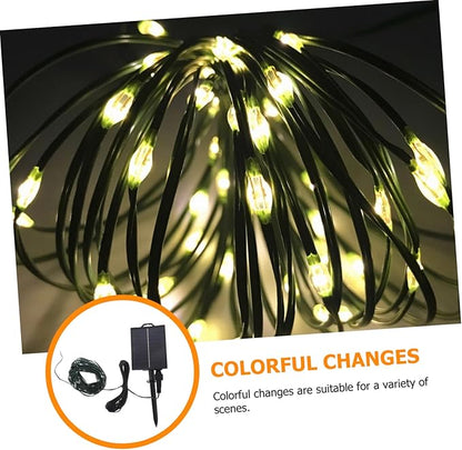 UPKOCH 4.5v Outdoor Solar Led Light Strip Cuttable String Lights for Decorative Lighting for Garden Home Shop