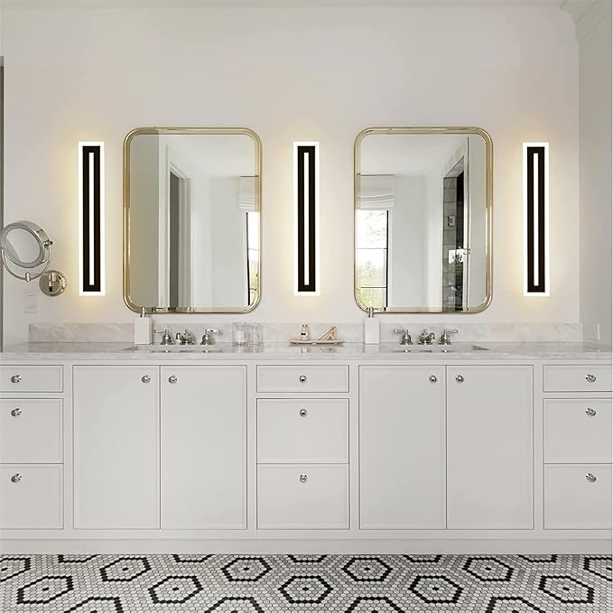 LED Long Wall Light Outdoor Wall Mounted Modern Lighting Fixture IP65 Waterproof Outdoor Wall Light, Suitable for Courtyard/Exterior Wall/Patio(Dimmable, 39.4inch)