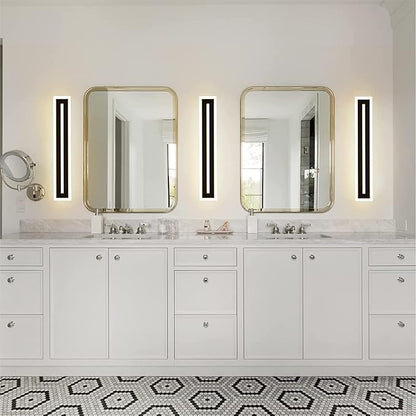 LED Long Wall Light Outdoor Wall Mounted Modern Lighting Fixture IP65 Waterproof Outdoor Wall Light, Suitable for Courtyard/Exterior Wall/Patio(Dimmable, 39.4inch)