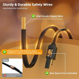 FOOMAN LED Outdoor String Lights, 500FT Outside Waterproof Hanging Patio Lights with 250+10 Shatterproof ST38 | Lumora