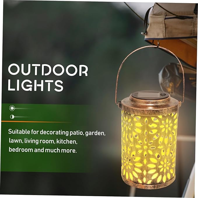 Solar Energy Claws Projection Lamp Delicate Outdoor Light for Garden and Patio Energy-Saving Led Hollow Lantern for Indoor and Outdoor Decor
