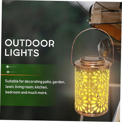 Solar Energy Claws Projection Lamp Delicate Outdoor Light for Garden and Patio Energy-Saving Led Hollow Lantern for Indoor and Outdoor Decor