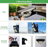Tryme 118Leds Solar Lights Outdoor Clip Motion Sensor Lights Security Light 3 Modes, 3 Color Temperature, Solar | Lumora