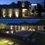 Low Voltage Landscape Light LED In-Ground Lighting with Connectors Well Lights Bright White Waterproof IP67 6W 12V | Lumora