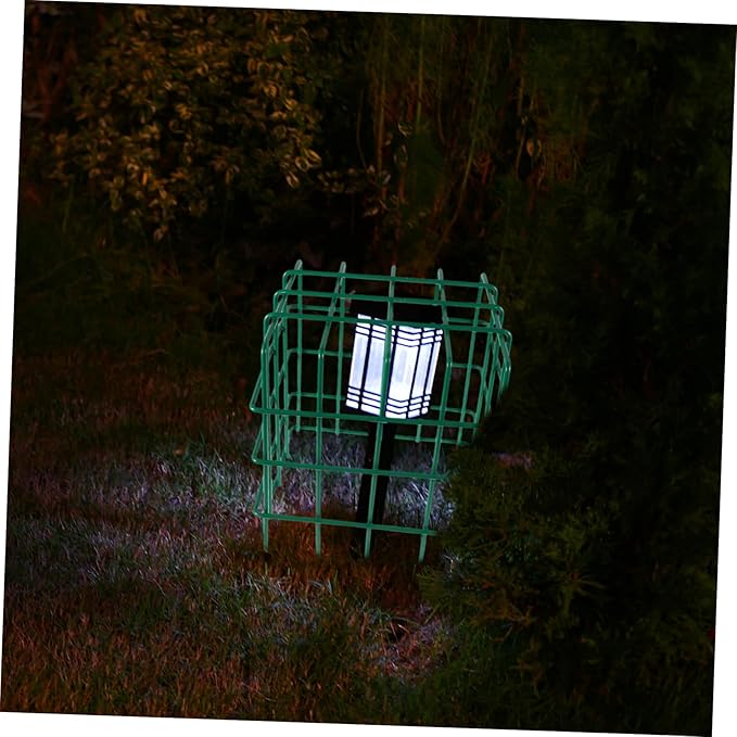 Spotlights Cage Wire Guard Durable Iron Landscape Lighting Protection for Outdoor Gardens Pathways Doorways | Lumora