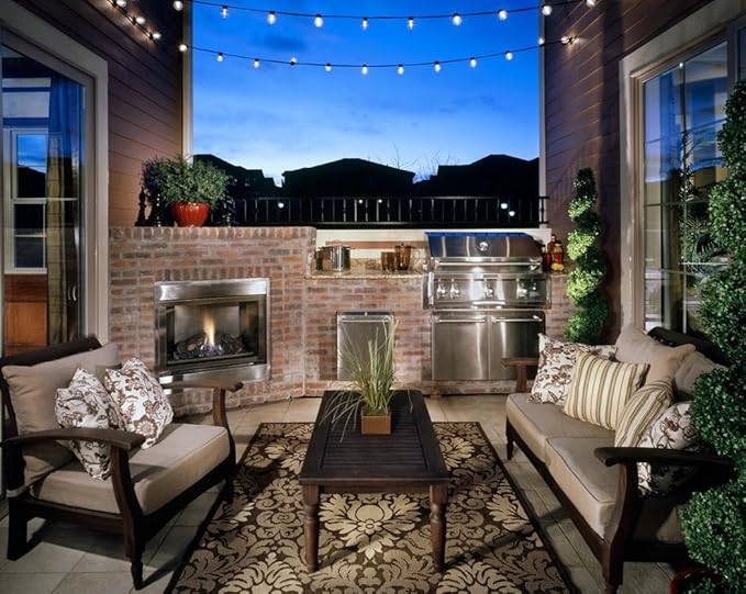 Lampat String Lights, LED 25 Light Bulbs 25Ft G40 Globe String Lights with Bulbs for Indoor/Outdoor Commercial Decor | Lumora