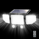 Onforu Solar Lights Outdoor, 3000LM 180 LED Motion Sensor Flood Lights with Remote Control, 3 Modes, IP65 | Lumora