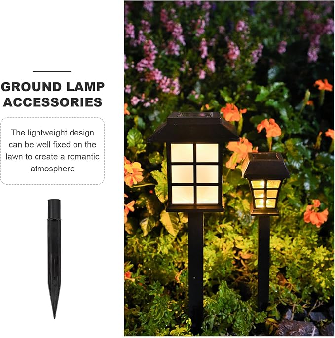 BESPORTBLE Lawn Stake Light Replacement Stakes 10pcs Solar Light Spike Replacement for Garden and Lawn Lamp