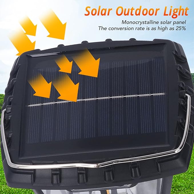 JEOZBM Solar Pathway Lights Decorative, Motion Sensor Solar Landscape Lights, 4 Mode Solar Garden Lights for Lawn Patio Backyard