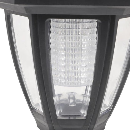Kichvoe Solar Garden Path Lights Outdoor, Medium Vintage European Style Hanging Lantern, Solar-Powered LED Landscape Lighting for Yard, Patio, Lawn Decor