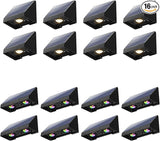 8 Packs Color Changing WRGB Deck Lights Solar Powered and 8 Packs Warm White Solar Lights for - Outdoor Path Light | Lumora