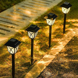 Solar Garden Lights, 6 Pack LED Outdoor Waterproof Lawn Lights, Landscape Lighting for Garden, Landscape, Path | Lumora