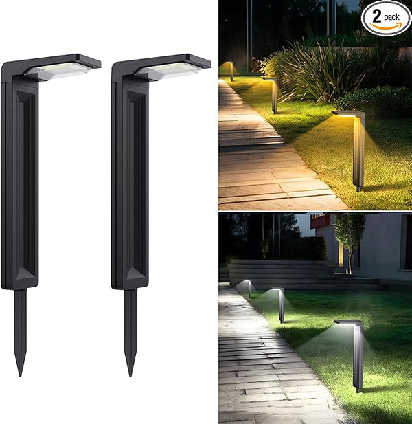 Sunvivo Solar Pathway Lights,2 Modes(Cool White or Warm White),Bright Solar Path Lights Outdoor Waterproof,Perfect | Lumora