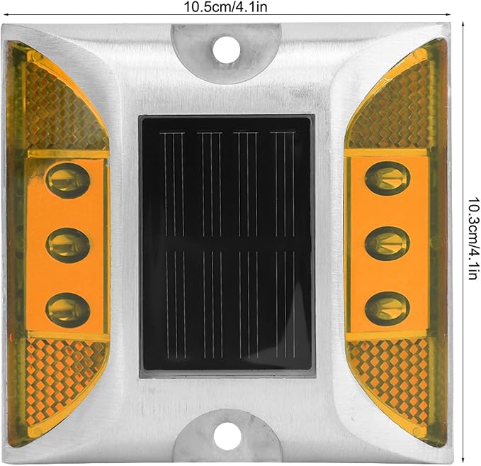 AUNMAS Solar Pathway Lights Outdoor, Solar Powered Driveway Markers, Ground Lights for Yard, Deck, Dock, Stairs and | Lumora