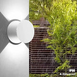 Kawell 8W Modern LED Wall Sconce Light Up Down Waterproof Outdoor Wall Lamp Indoor Hardwired for Bedroom Bathroom | Lumora